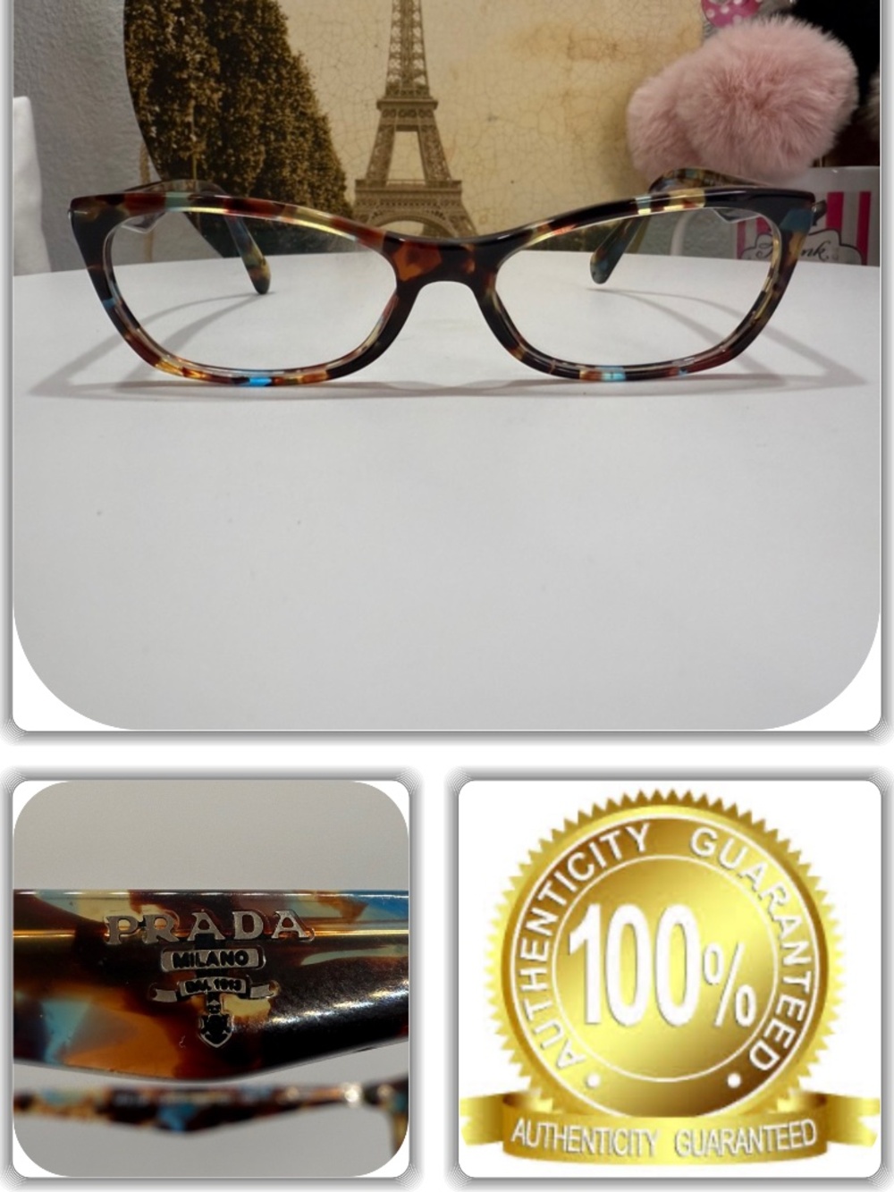UNIQUE-PRADA MULTI-COLOR READING EYE GLASSES!